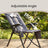 Folding Recliner Chair - Adjustable