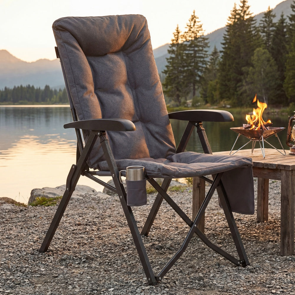 Folding Recliner Chair - Adjustable