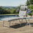 Folding Sun Lounger - 6 cm Thick Mattress - Adjustable Backrest