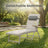 Folding Outdoor Sun Lounger - Breathable Fabric - Adjustable Backrest