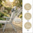 Folding Outdoor Sun Lounger - Breathable Fabric - Adjustable Backrest