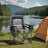 Oversized Lumbar Support Camping Chair - 205L - Steel - Easy to Carry