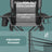 Oversized Lumbar Support Camping Chair - 205L - Steel - Easy to Carry