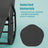 Outdoor Recliner Chair - 156.2L - Steel Frame - Adjustable Headrest