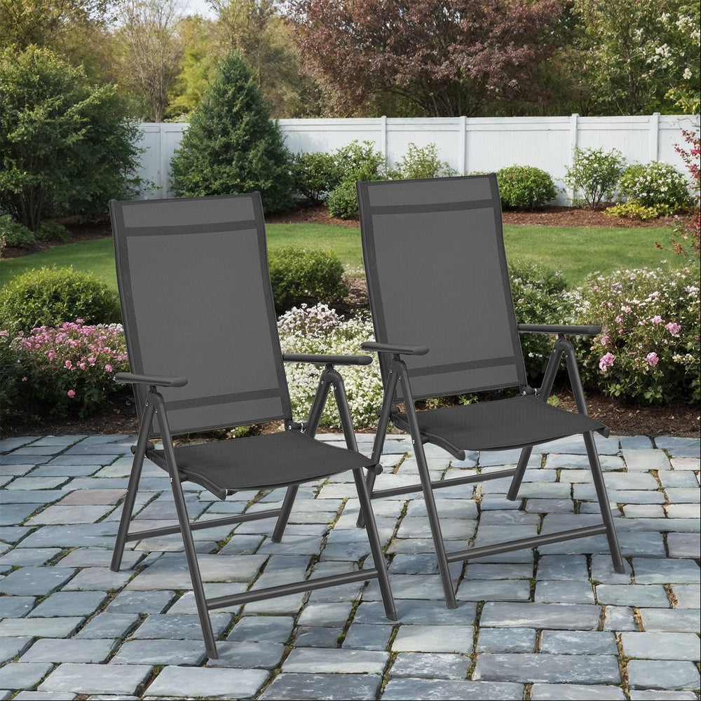 Reclining Deck Chair - Aluminium Frame - Adjustable