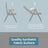 Reclining Deck Chair - 4 Chairs - Aluminium Frame - 8-Angle Backrest