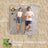 Picnic Blanket - Khaki with Leaf Pattern - Waterproof