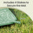 Picnic Blanket - Pongee Fabric Surface and Sponge Padding