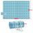 Picnic Blanket - Green and Blue - Waterproof Material