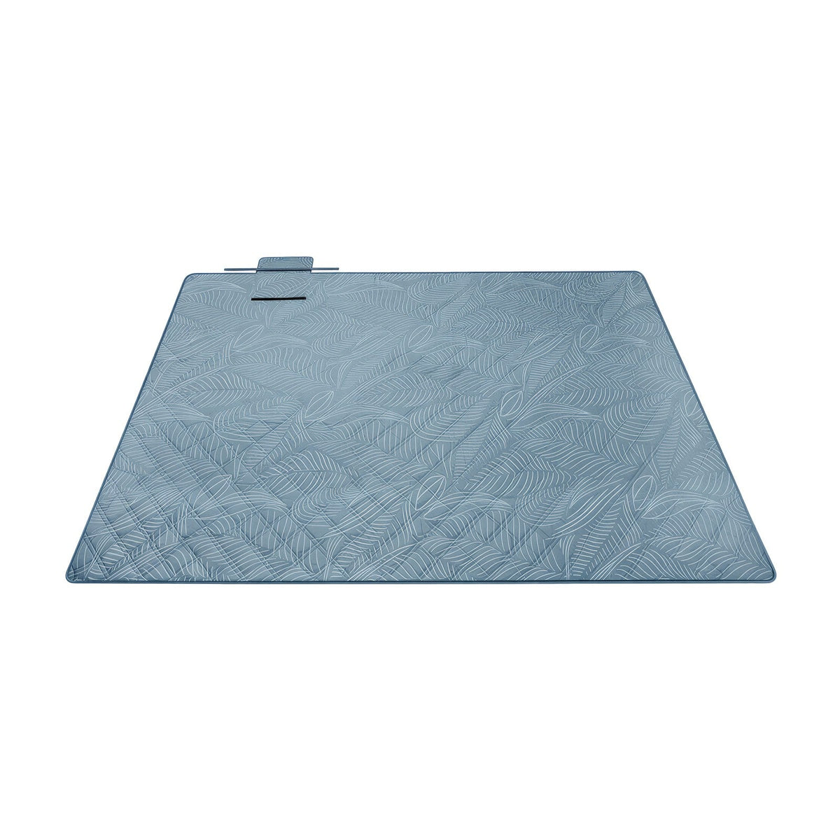 Foldable Picnic Blanket - Pongee Fabric Surface and Sponge Padding - Blue
