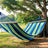 Hammock - Fabric - Grey - Includes 2 Pillows