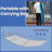 Hammock - Fabric - Grey - Includes 2 Pillows