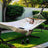 Hammock - Fabric - Grey - Includes 2 Pillows