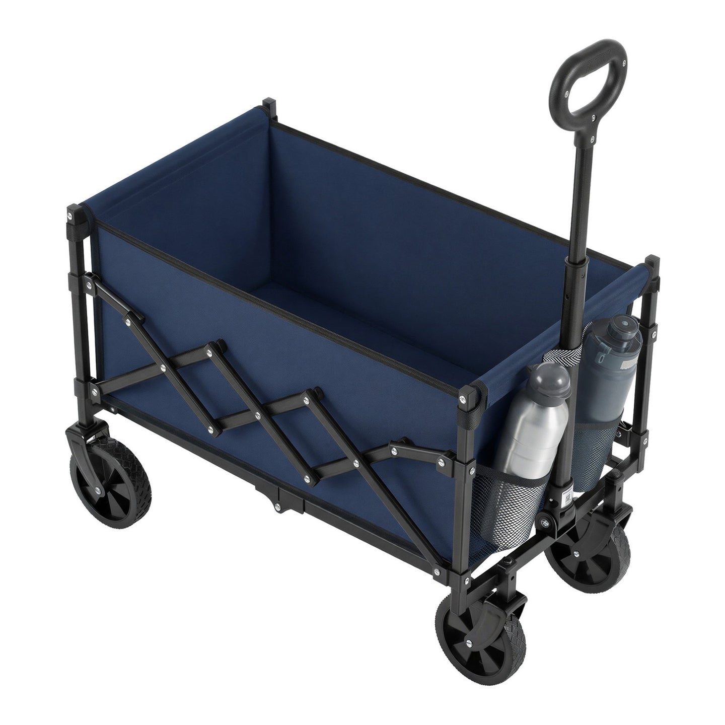 Foldable Festival and Camping Trolley - Steel - Blue