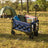 Foldable Festival and Camping Trolley - Steel - Blue