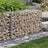 Gabion Basket - Metal - Silver - Garden Fence Wall Partition