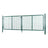Double Garden Gate - Steel - Green