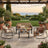 Outdoor Patio Set - Steel - 2 Rocking Chairs and Loveseat
