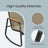 Outdoor Patio Set - Steel - 2 Rocking Chairs and Loveseat