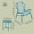 3-Piece Patio Bistro Furniture Set - PE and Steel - Brown