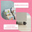 Toy Storage Rack - Wood - Multicolor - 3 Shelves with Wheels for Children's Room and Playroom