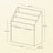 Toy Storage Rack - Wood - Multicolor - 3 Shelves with Wheels for Children's Room and Playroom