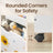 Toy Storage Rack - Wood - White - 3 Shelves with Removable Storage Box and Wheels