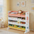 Kids' Toy Organiser - 12 Boxes - MDF - Easy for Kids to Access
