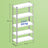 5-Tier Shelving Unit - Steel - Silver - Adjustable Shelves with 650 kg Load Capacity
