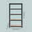 5-Tier Shelving Units Set of 2 - Power-Coated Steel Frame and MDF