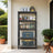 5-Tier Shelving Unit - Steel - Silver - Adjustable