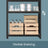 5-Tier Shelving Unit - Steel - Silver - Adjustable