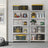 Garage Storage Shelving - Metal - Silver - Set of 2
