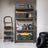 4-Tier Shelving Unit - 520 kg Load Capacity - Steel - Blue