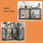 4-Tier Shelving Unit - Steel Frame and MDF - Greige And Black