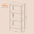 4-Tier Shelving Unit - 520 kg Load Capacity - Steel - Blue