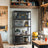 5-Tier Shelving Unit - Galvanised Steel Frame and MDF - Rustic Brown And Black