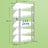 5-Tier Corner Shelf - 875 kg Load Capacity - Heavy Duty Metal - Silver and Natural Beige