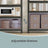 5-Tier Storage Shelves - 30L - Steel Frame - Adjustable Shelves