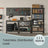 5-Tier Storage Shelves - 30L - Steel Frame - Adjustable Shelves