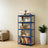 5 Tier Shelving - MDF - Rustic Brown