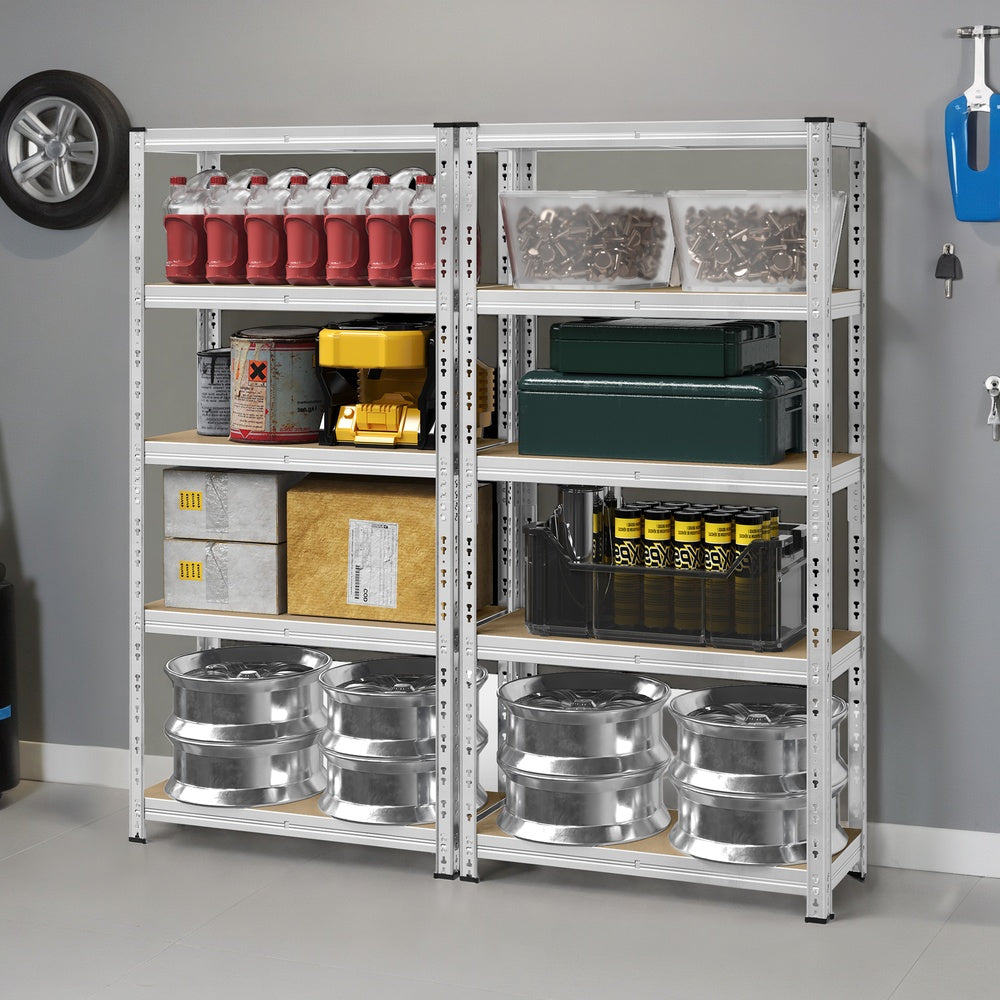 Garage Storage Rack - 875kg - Steel - Adjustable Shelves