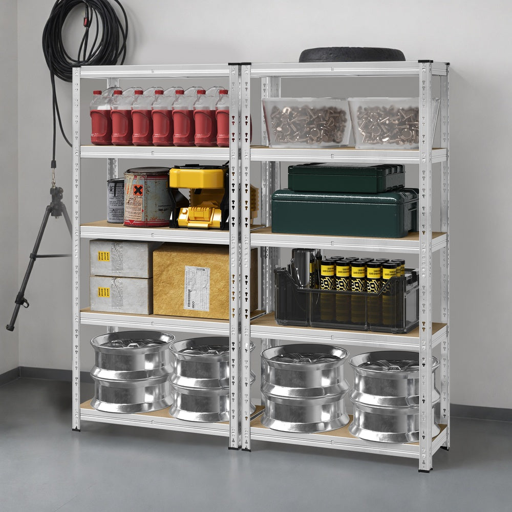 Garage Storage Rack - 875kg - Steel - Adjustable Shelves