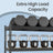 Heavy-Duty Storage Rack - 2000L - Steel - Adjustable Shelves