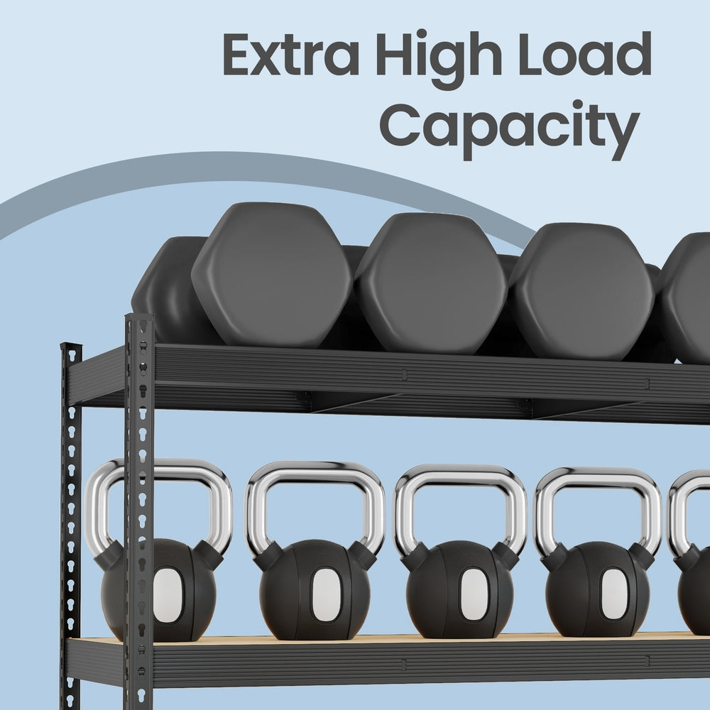 Heavy-Duty Storage Rack - 200L - Steel - 4-Tier