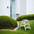 Ladder, 3 Step Aluminium Ladder - Aluminium Alloy and Plastic - Silver + Black Plastic Parts