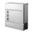 Large Mailbox - Stainless Steel - Silver - with Lock