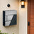 Wall-Mounted Mailbox - Stainless Steel - Silver - With Viewing Windows and Lock