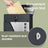 Wall-Mounted Mailbox - Stainless Steel - Silver - With Viewing Windows and Lock