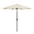 Outdoor Patio Umbrella - 3m - Polyester - Solar LED Lights